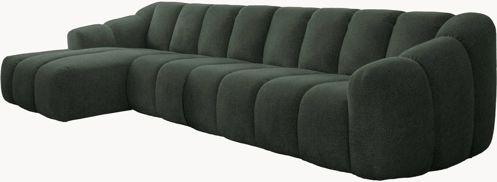 Ženilková rohová pohovka Shell