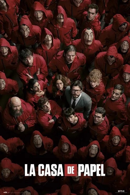 Plagát, Obraz - Money Heist (La Casa De Papel), (61 x 91.5 cm)