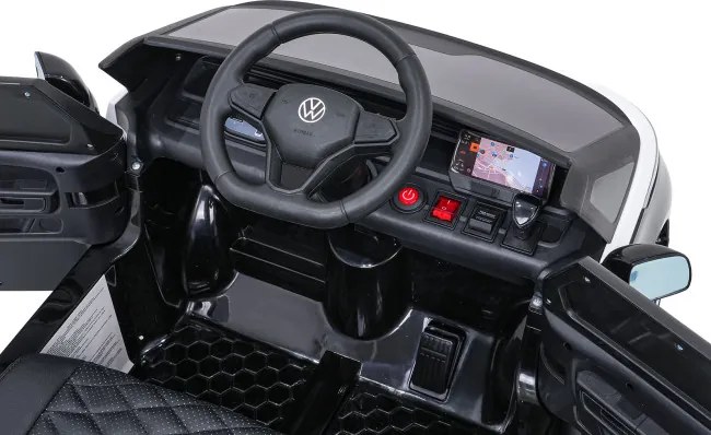 Elektrické autíčko Volkswagen ID BUZZ čierne