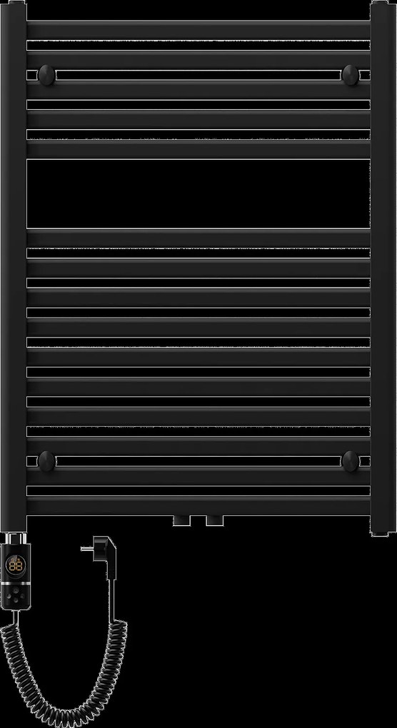 Mexen Hades, elektrické vykurovacie teleso 800 x 600 mm, 600 W, čierna, W104-0800-600-2600-70
