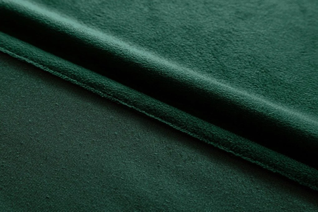 Tmavo zelený zatemňovací záves VELVET 140x270 cm Zavesenie: Riasiaca páska