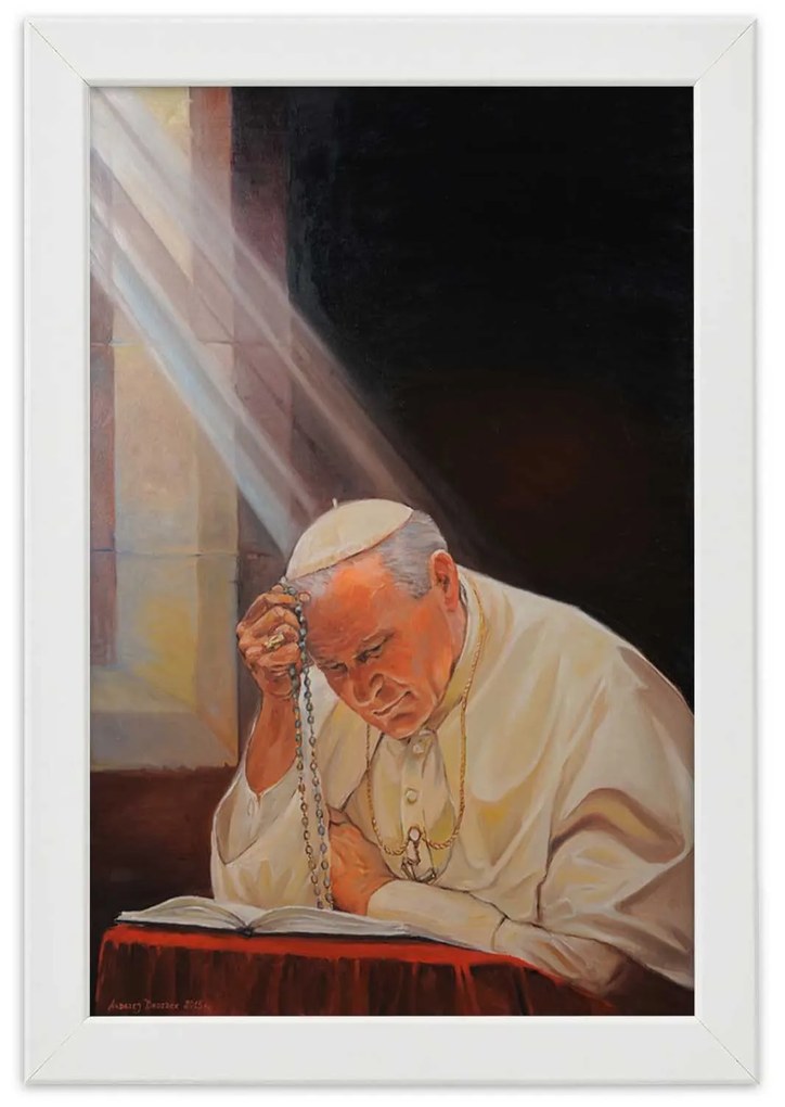 Gario Plagát Pápež Ján Pavol II Farba rámu: Bez rámu, Rozmery: 40 x 60 cm