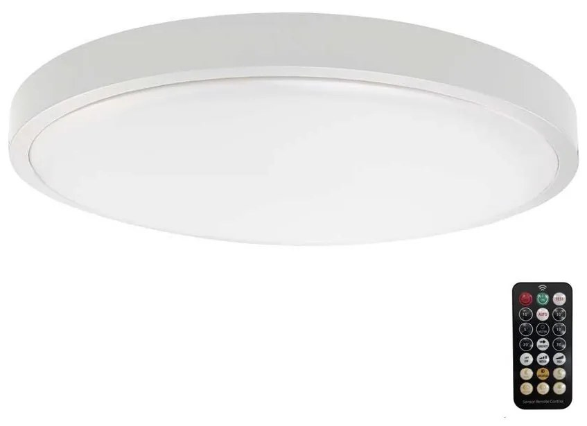 V-Tac LED Kúpeľňové stropné svietidlo so senzorom LED/24W/230V 4000K IP44 biela VT1669