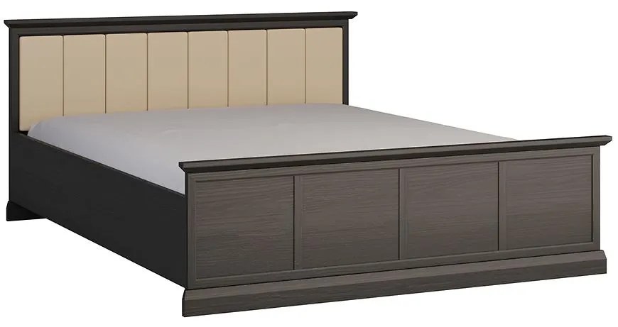 Posteľ Lucca L160 čierna grafit