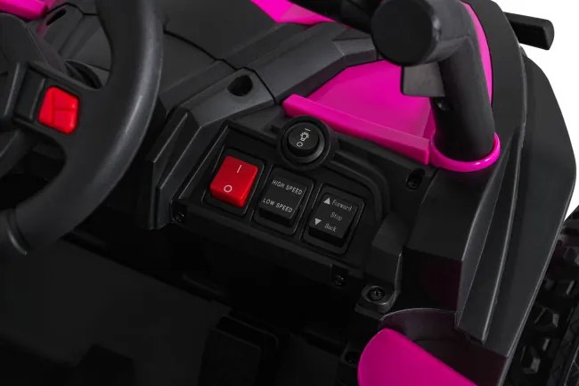 Elektrické autíčko Buggy Madman UTV-MX ružové