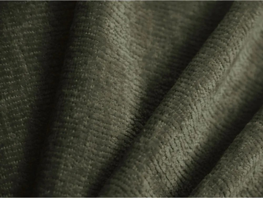 Zelená čalúnená dvojlôžková posteľ s úložným priestorom s roštom 180x200 cm Ovalo – Micadoni