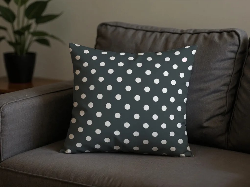 Dekoračná obliečka na vankúš COLAM GREY 45x45 cm, sivá