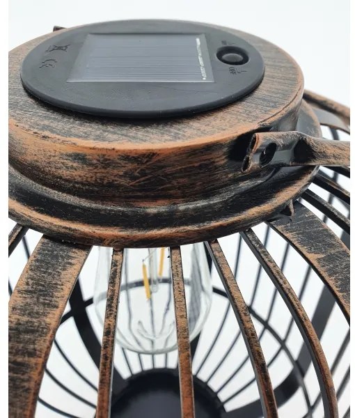LED Solárne svietidlo LORETA 1xE27/1,2V 600 mAh IP44