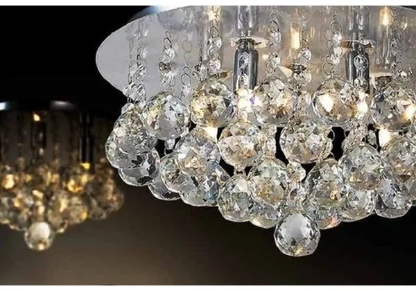 Azzardo AZ1285 - Krištáľové stropné svietidlo BOLLA 3xG9/40W/230V