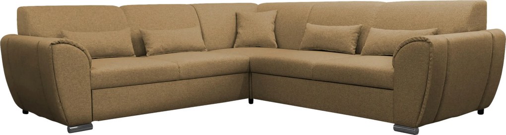 XXXLutz ROHOVÁ SEDAČKA, textil, žltá Livetastic - Sedačky - 001574004205