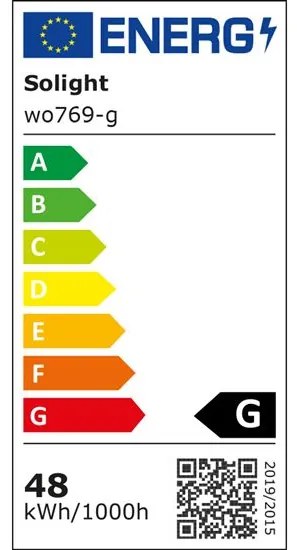 Stropné LED svietidlo Treviso - 48W - 2880lm - s diaľkovým ovládaním - šedé
