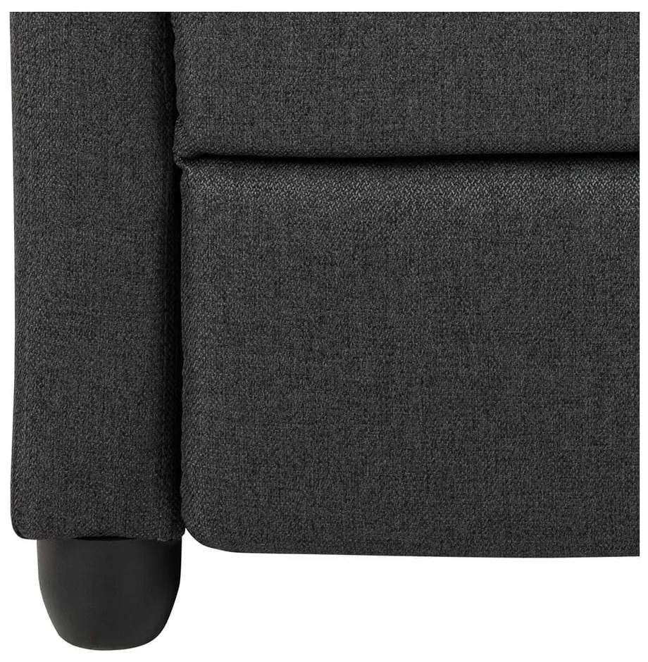 Antracitové relaxačné kreslo Siom – Actona