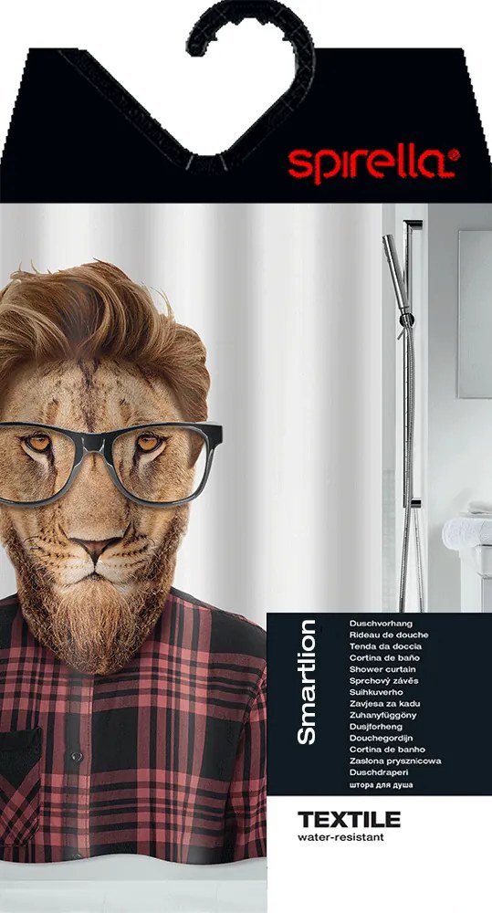 Sprchový záves 180x200 cm Smartlion – Spirella