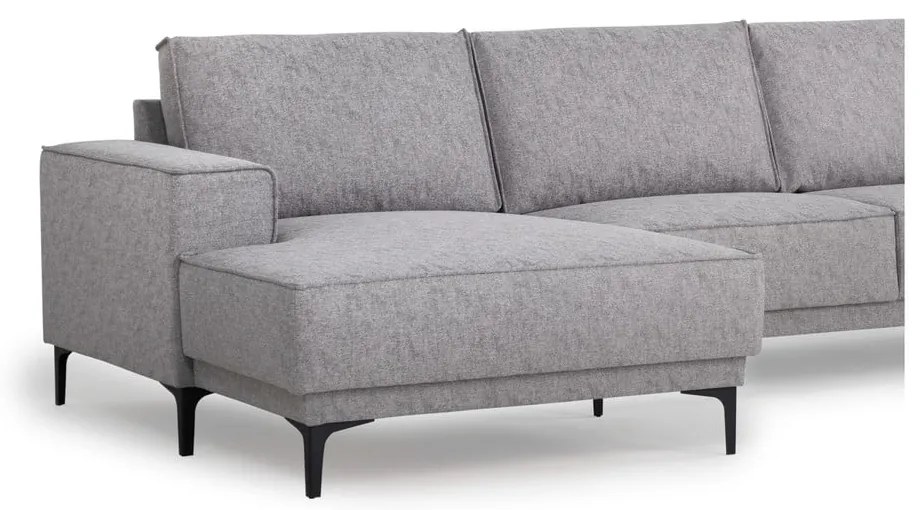 Svetlosivá rohová pohovka (ľavý roh) Copenhagen – Scandic