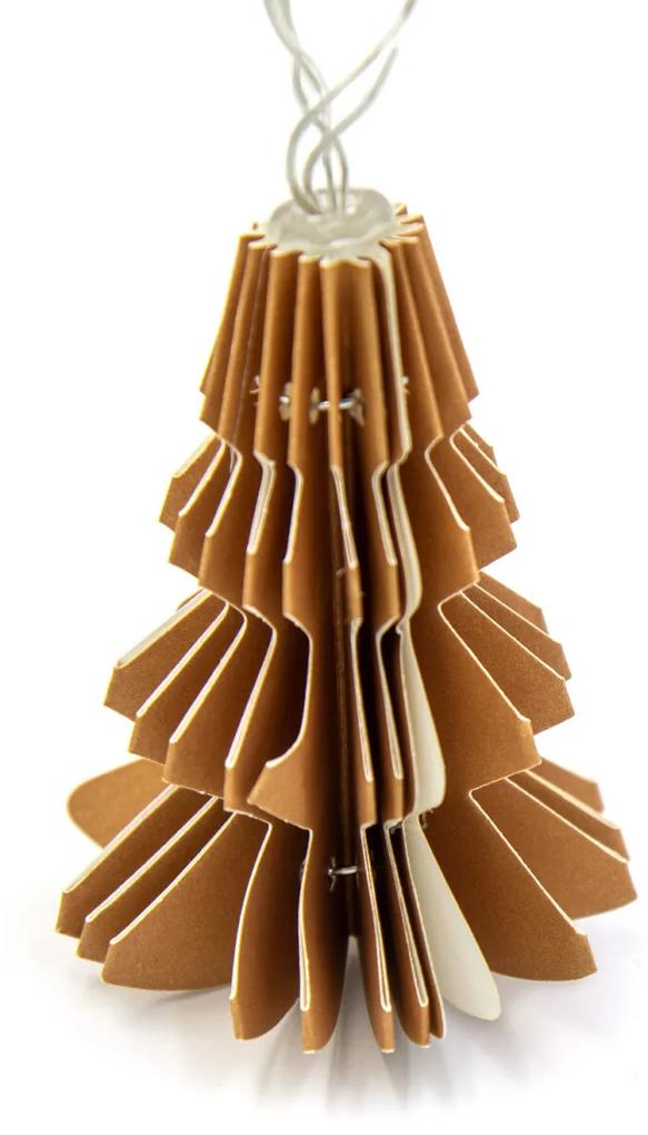 Svetelná reťaz na vianočný stromček Každá má rozmery 5 x 7,5 cm. D 1,70 cm.