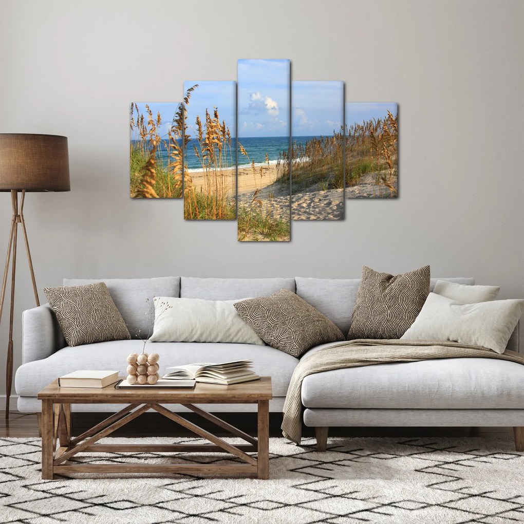 Obraz - Pláž (150x105 cm)