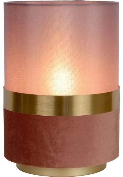 Lucide 10508/01/66 - Stolná lampa EXTRAVAGANZA TUSSE 1xE14/40W/230V ružová