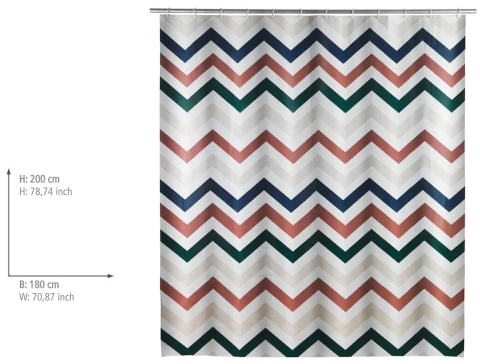 Sprchový záves Wenko Agropoli