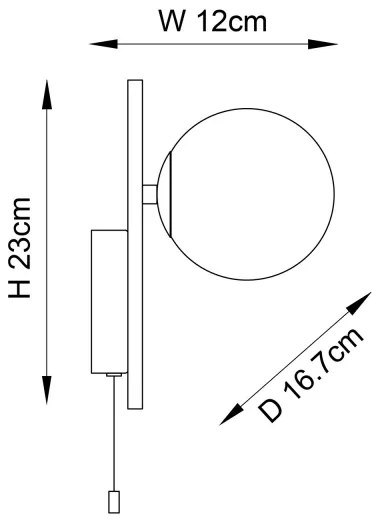 Endon 94080 - Kúpeľňové nástenné svietidlo SPA 1xG9/3W/230V IP44 lesklý chróm