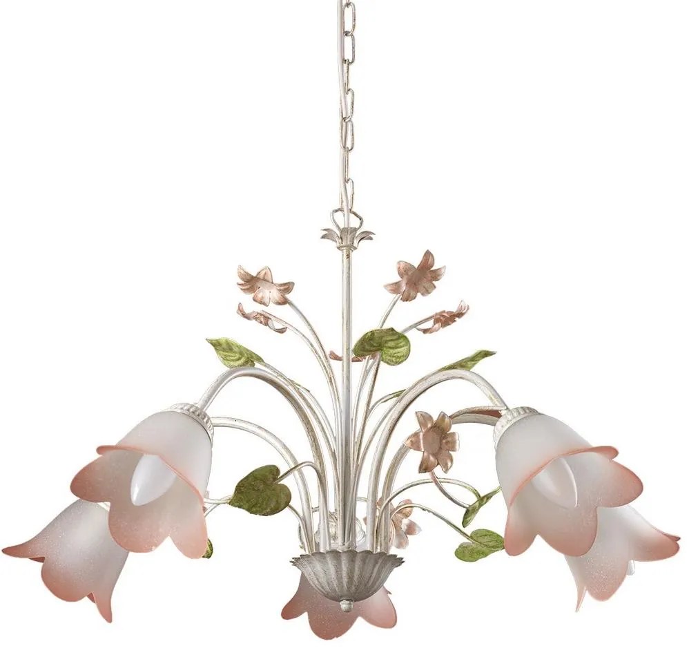 ONLI - Luster na reťazi BOTTON DORO 5xE14/6W/230V