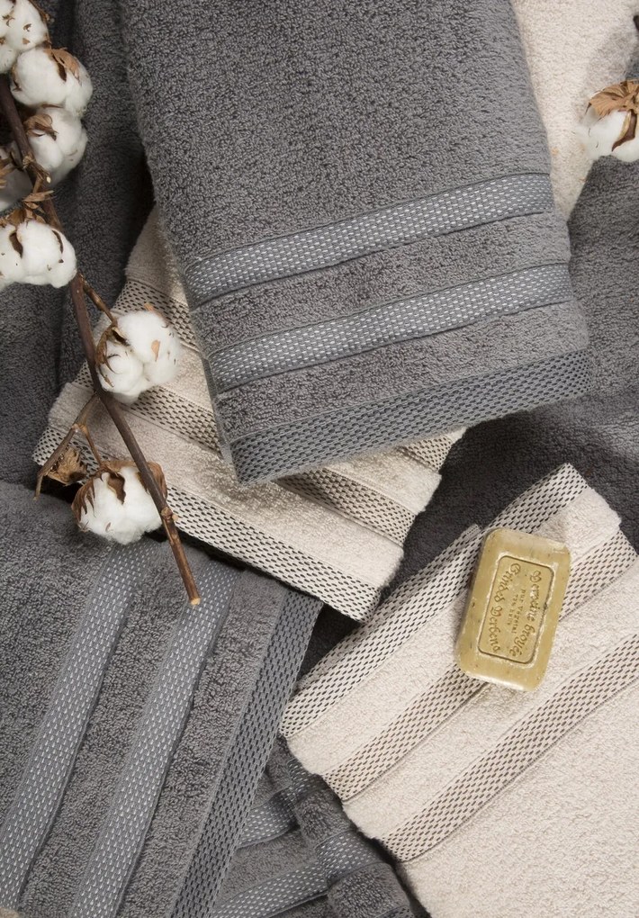 BAVLNENÝ UTERÁK RIKI 50X90 CM BIELA