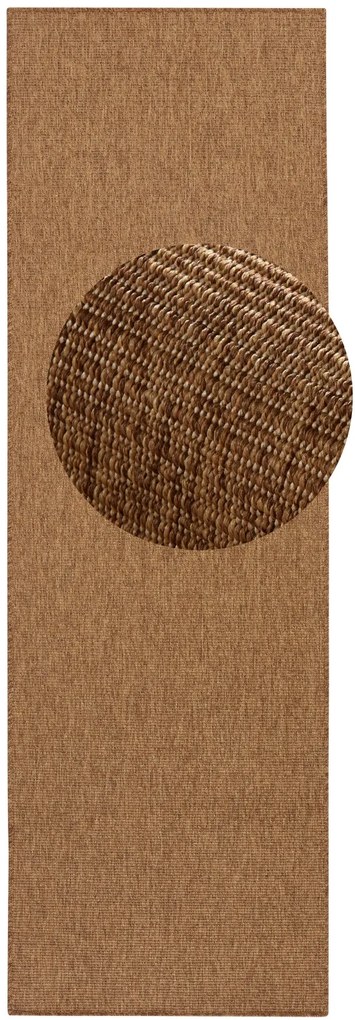 BT Carpet, Behúň Nature 103530 Brown – na von aj na doma, 80x150, hnedá, chodba / predsieň