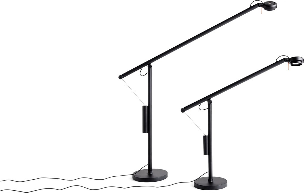 Lampa na pracovný stôl Fifty-Fifty L čierna
