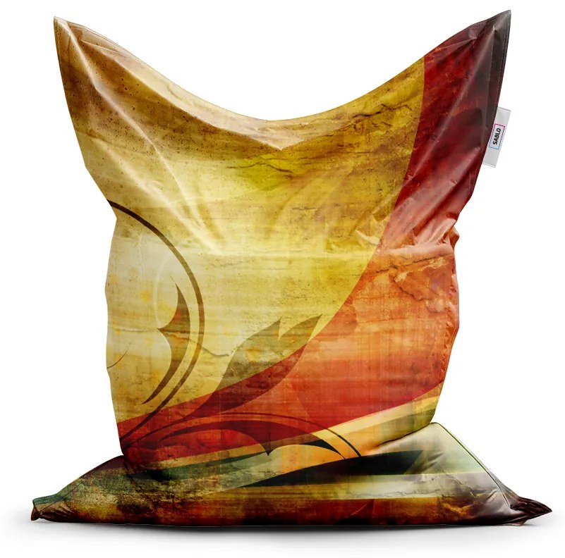 Sablio Sedací vak Retro motív - 150x100 cm