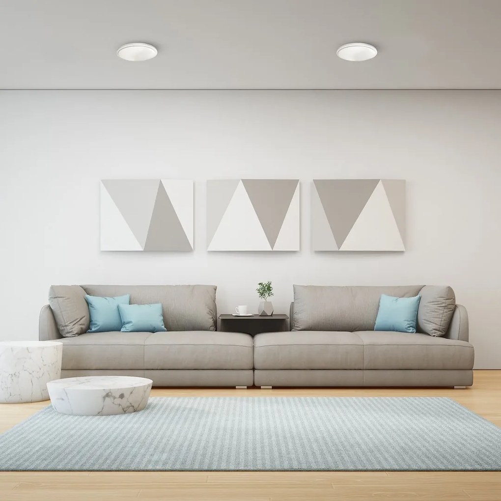 Stropné LED svietidlo Pepe, 1x LED 10w, 4000k, w