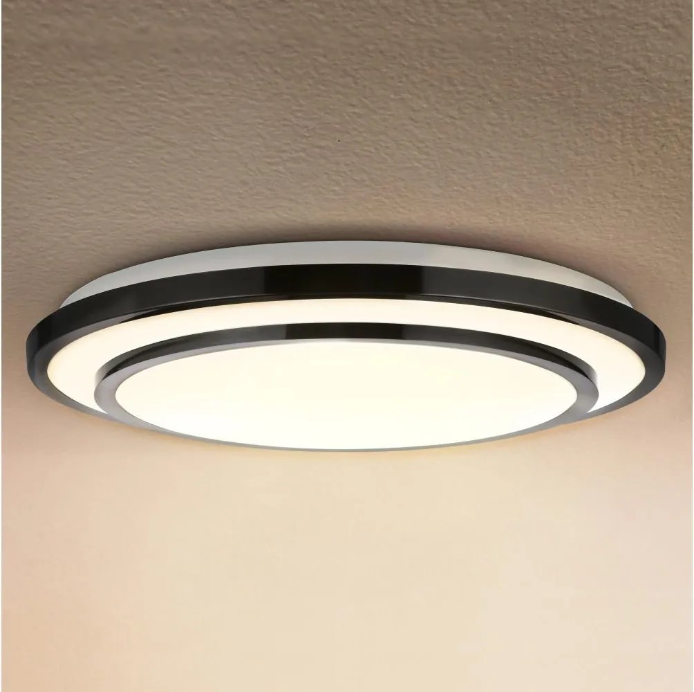 Brilagi-LED Smievateľné svietidlo LUCIANO LED/48W/230V 3000-6500K ø 39 cm čierna+DO