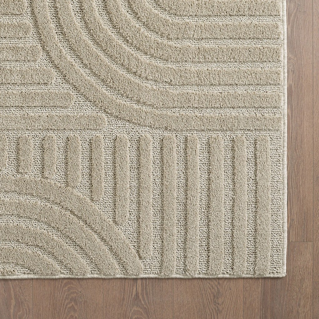 Ayyildiz, Koberec behúň Art 1121 Beige, 80x250, béžová, obývacia izba
