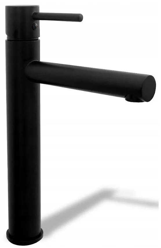 Vysoká umývadlová batéria Rea Tess čierna