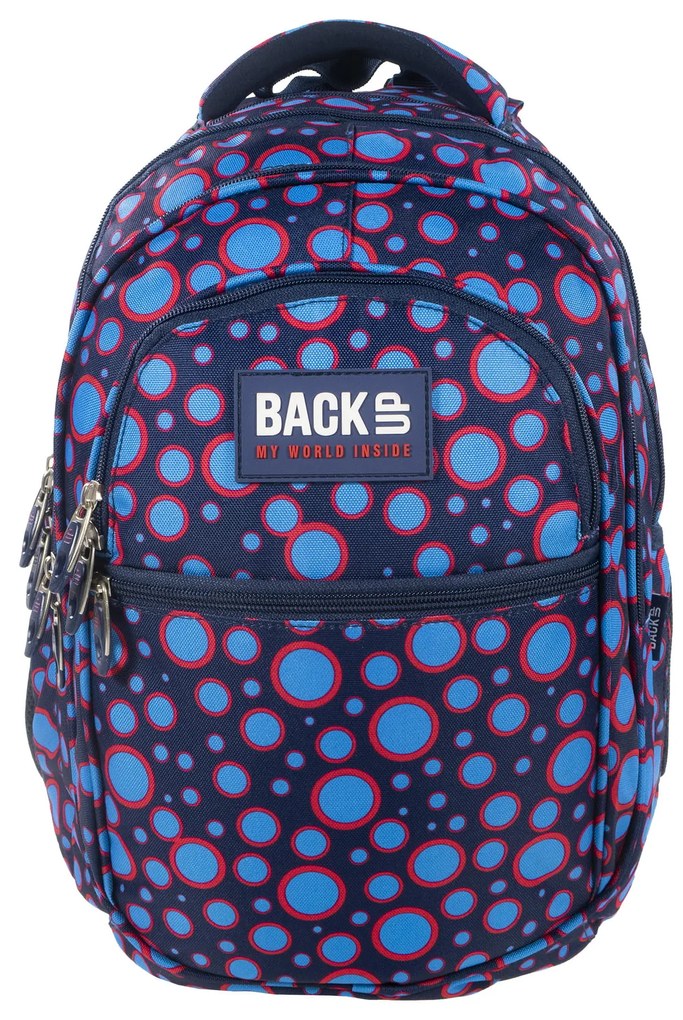 Školský batoh BackUP kruhy + sluchátka