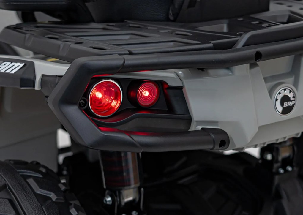 Ramiz Štvorkolka Can Am Outlander ATV s diaľkovým ovládaním sivá