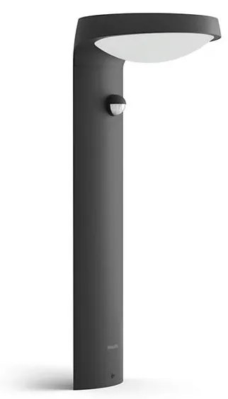 Philips - LED Vonkajšia lampa so senzorom TYLA LED/9W/230V 2700K IP44 P5467