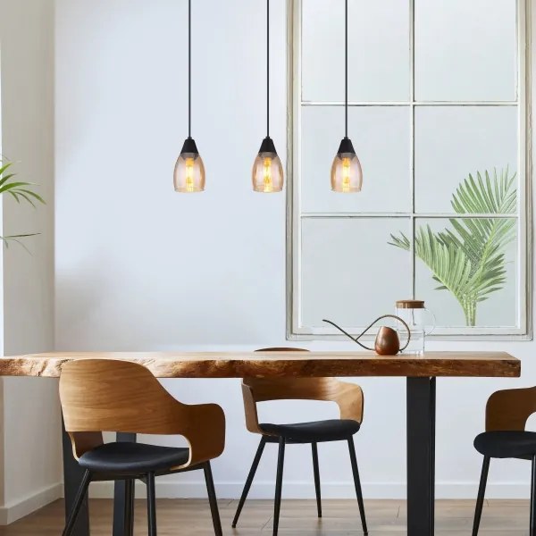 Globo 15705-3H - Luster na lanku REID 3xE27/15W/230V