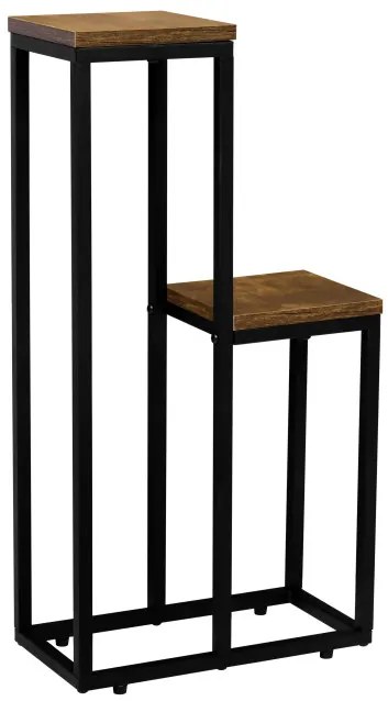 Stojan na kvety HANZEL RUSTIC dub