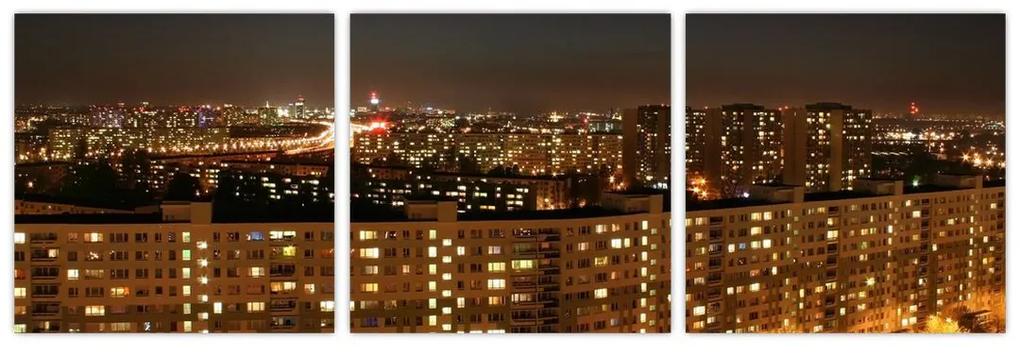 Nočné mesto - obraz