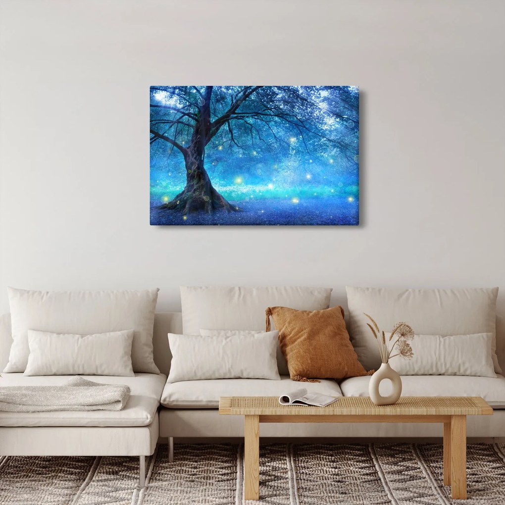 Obraz - Mystický les (90x60 cm)