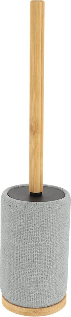 WC kefa Solena, sivá/s drevenými prvkami