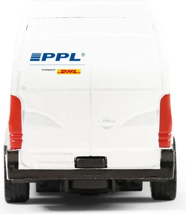 RAPPA Kovové autíčko PPL s otváracími dverami - 14 cm