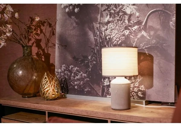 Brilo - Stolná lampa INO 1xE14/10W/230V hnedá