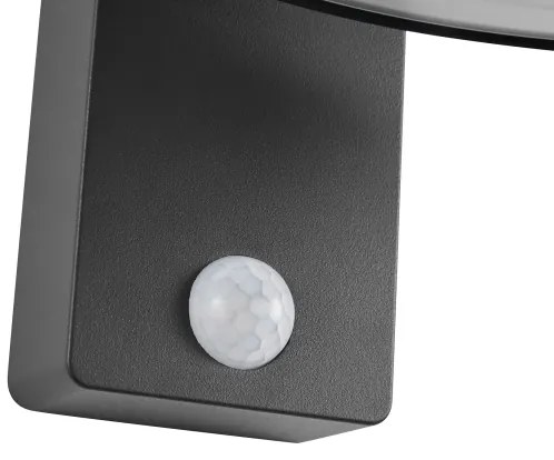 Nordlux - LED solárne nástenné svietidlo so senzorom JUSTINA LED/5W/3,7V IP44