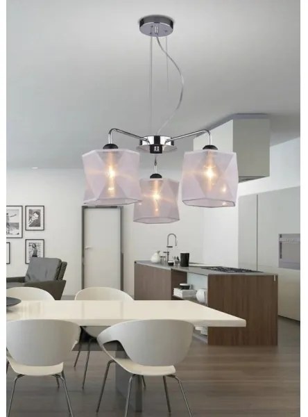 Luster na lanku NOSJA 3xE27/40W/230V