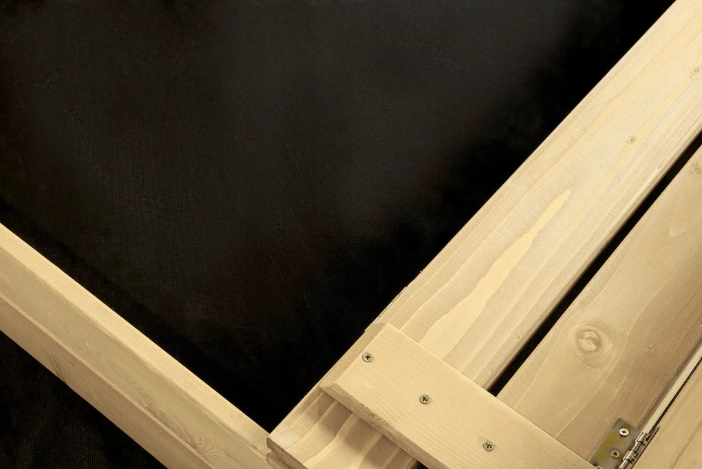 SandTropic Pieskovisko drevene 120x120 cm uzatvárateľné