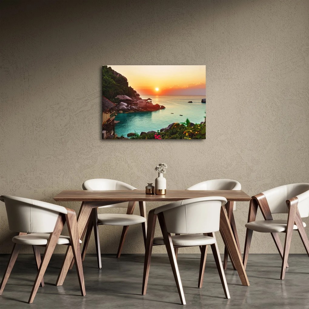 Obraz nádhernej pláže (70x50 cm)