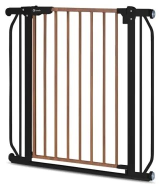 Lionelo - Bezpečnostná zábrana TRUUS SLIM čierna/hnedá