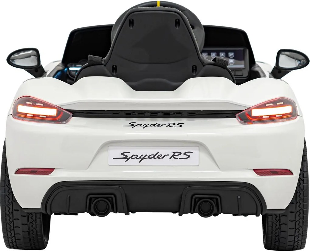 Ramiz Porsche Spyder RS 718 Biele športové auto