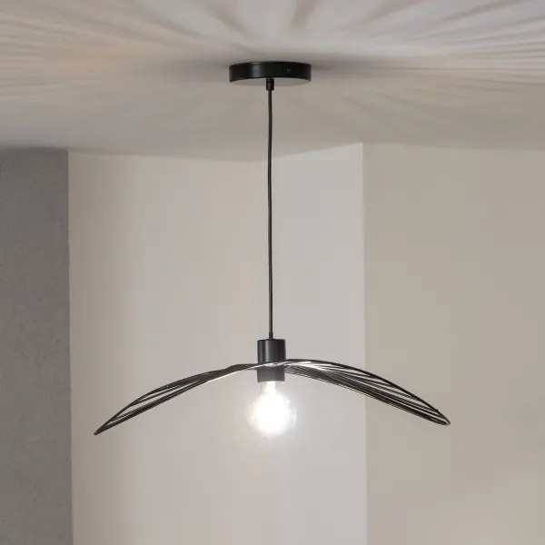 Brilagi - LED luster na lanku CERIA WIRE 1xE27/40W/230V 40x56 cm čierna