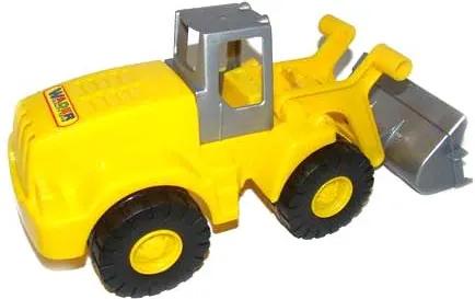 Wader Polesie Wader traktor nakladač Achát žltý 32cm